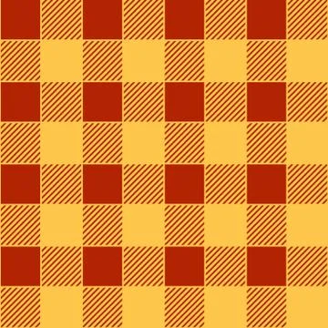 Seamless geometric plaid pattern for textiles, packaging, paper printing, sim Illustrazione stock