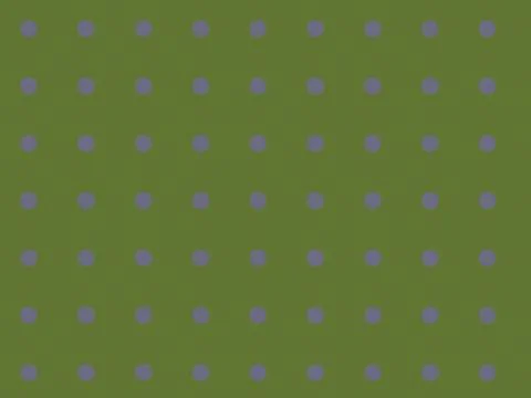 Seamless Geometric Polka Dot Pattern with Diagonal Grid Lines on Olive Gree.. Stock Illustration