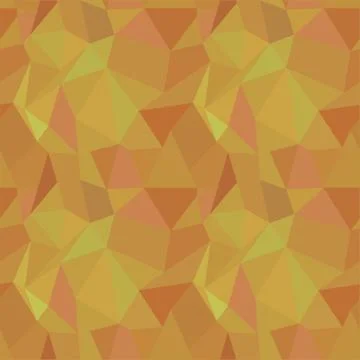 Seamless Geometric Polygonal Pattern, Background Stock Illustration