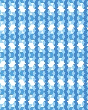 Seamless geometric polygons patterns Stock Illustration