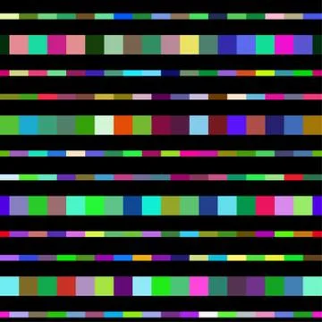 Seamless geometric psychedelic pattern with bricks 스톡 일러스트