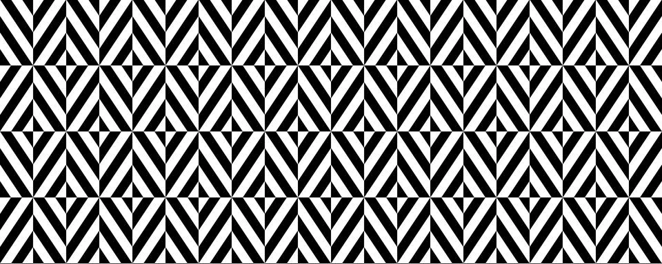 Seamless geometric rhombus pattern. Black white ethnic diamond background Stock Illustration