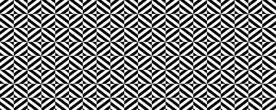 Seamless geometric rhombus pattern. Black white ethnic diamond repeating Stock Illustration