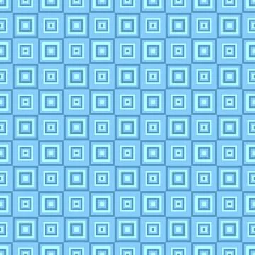 Seamless geometric square pattern background Stock Illustration
