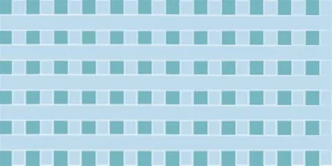 Seamless Geometric Square Pattern with Horizontal Stripes Illustrazione stock