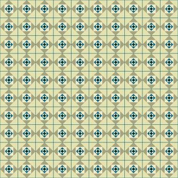 Seamless geometric with squares between the lines Stock Illustration