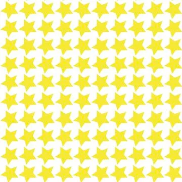 Seamless geometric stars pattern. Repeating geometric stars symmetric ornament Stock Illustration