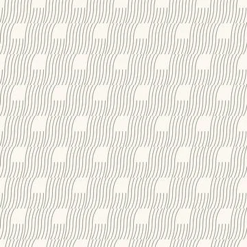 Seamless geometric striped wave pattern - minimal abstract vector backgroun.. イラスト素材
