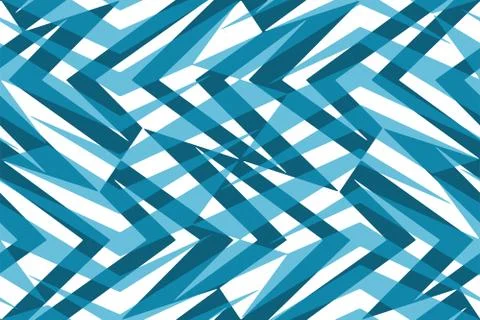 Seamless geometric texture pattern vector for decoration. Monochrome design Stock Illustration