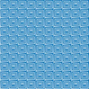 Seamless geometric texture. Vector art. Square spiral. Optical illusion Stock Illustration