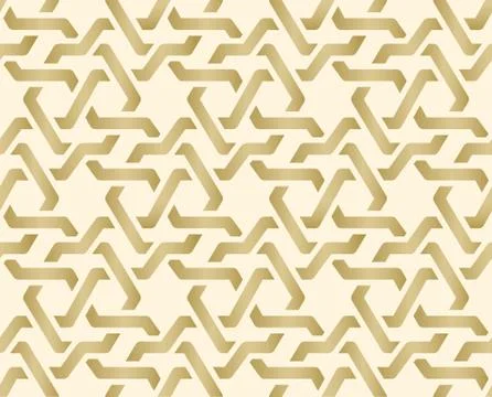Seamless geometric tiling pattern Stock Illustration