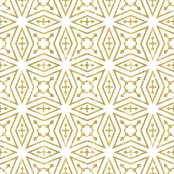 Seamless geometric tiling pattern Stock Illustration