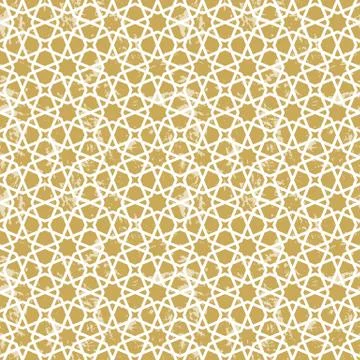 Seamless geometric tiling pattern Stock Illustration