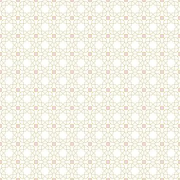 Seamless Geometric Vector Background Stock Illustration