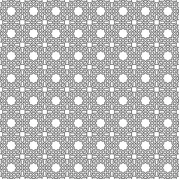 Seamless Geometric Vector Background Stock Illustration