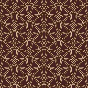 Seamless Geometric Vector Background Stock Illustration