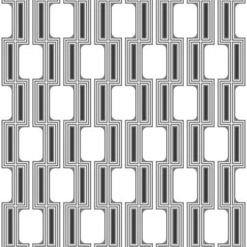 Seamless Geometric Vector Background Stock Illustration