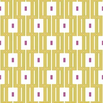 Seamless Geometric Vector Background Stock Illustration