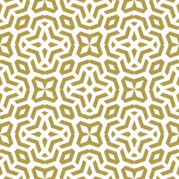 Seamless Geometric Vector Background Stock Illustration