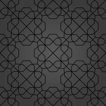 Seamless Geometric Vector Background Stock Illustration