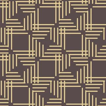 Seamless Geometric Vector Background, Modern Abstract Pattern 스톡 일러스트