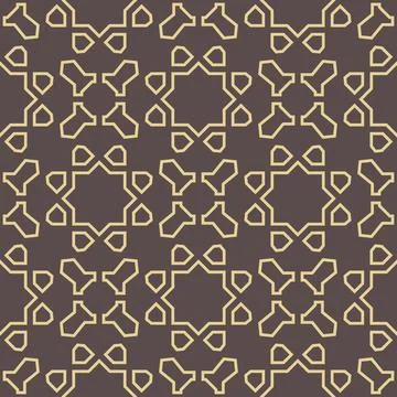 Seamless Geometric Vector Background, Modern Abstract Pattern Illustrazione stock