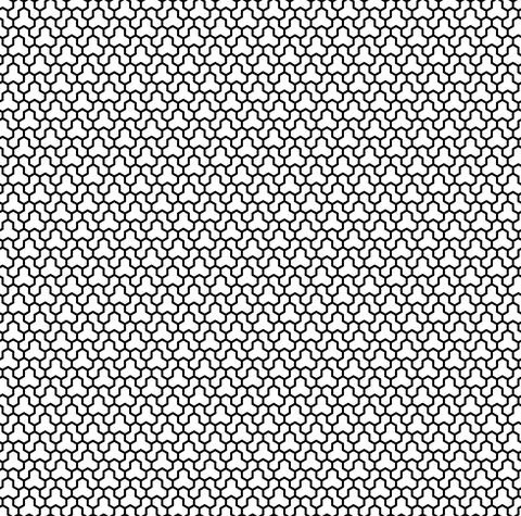 Seamless Geometric Vector Background, Modern Abstract Pattern Stock Illustration