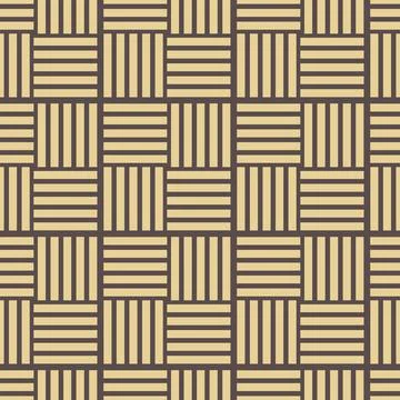 Seamless Geometric Vector Background, Modern Abstract Pattern Illustrazione stock