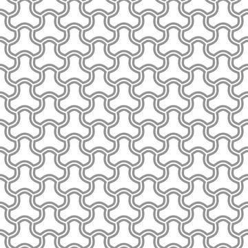 Seamless Geometric Vector Background, Modern Abstract Pattern Illustrazione stock