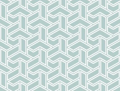 Seamless Geometric Vector Background, Modern Abstract Pattern Stock Illustration