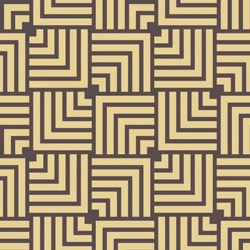 Seamless Geometric Vector Background, Modern Abstract Pattern Stock Illustration