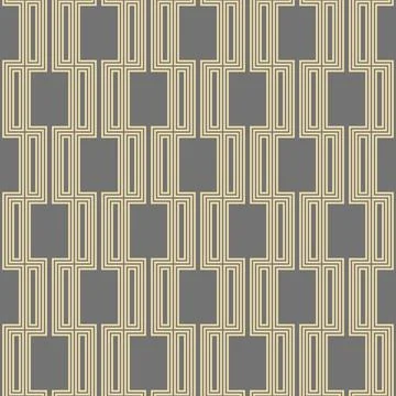 Seamless Geometric Vector Background, Modern Abstract Pattern Illustrazione stock