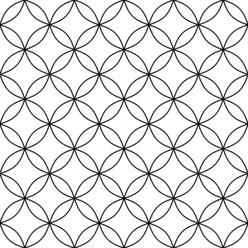Seamless Geometric Vector Background, Modern Abstract Pattern 스톡 일러스트