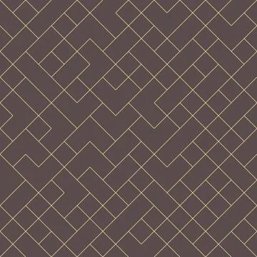 Seamless Geometric Vector Background, Modern Abstract Pattern Stock Illustration