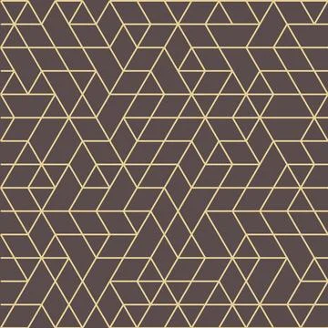 Seamless Geometric Vector Background, Modern Abstract Pattern Illustrazione stock