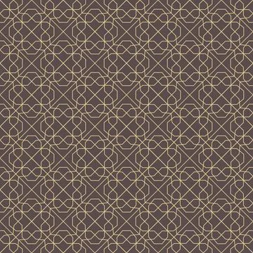 Seamless Geometric Vector Background, Modern Abstract Pattern Stock Illustration