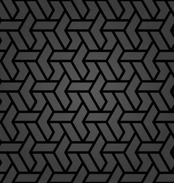 Seamless Geometric Vector Background, Modern Abstract Pattern Illustrazione stock