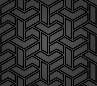 Seamless Geometric Vector Background, Modern Abstract Pattern Stockillustratie