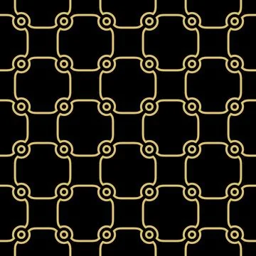 Seamless Geometric Vector Background, Modern Abstract Pattern Stock Illustration
