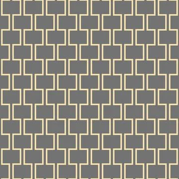 Seamless Geometric Vector Background, Modern Abstract Pattern 库存插图