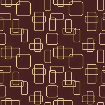 Seamless Geometric Vector Background, Modern Abstract Pattern Illustrazione stock