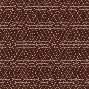Seamless Geometric Vector Background, Modern Abstract Pattern Illustrazione stock