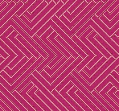 Seamless Geometric Vector Background, Modern Abstract Pattern Illustrazione stock