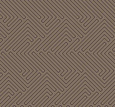 Seamless Geometric Vector Background, Modern Abstract Pattern Stock Illustration