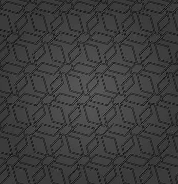 Seamless Geometric Vector Background, Modern Abstract Pattern Stock Illustration