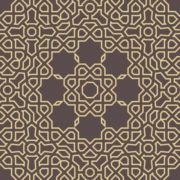 Seamless Geometric Vector Background, Modern Abstract Pattern Stockillustratie
