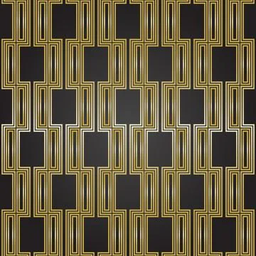 Seamless Geometric Vector Background, Modern Abstract Pattern Illustrazione stock