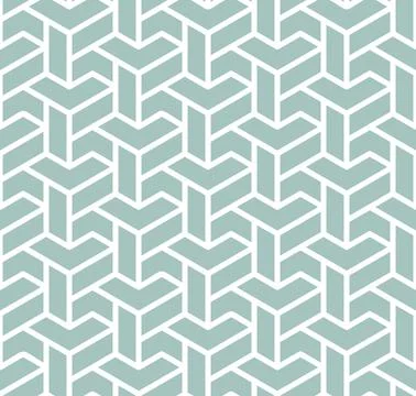 Seamless Geometric Vector Background, Modern Abstract Pattern Stock Illustration