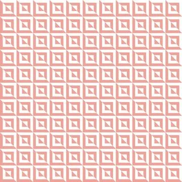Seamless Geometric Vector Background, Modern Abstract Pattern 库存插图