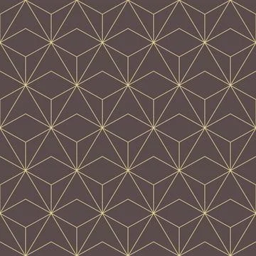Seamless Geometric Vector Background, Modern Abstract Pattern Illustrazione stock